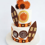 Marble Orange Cake