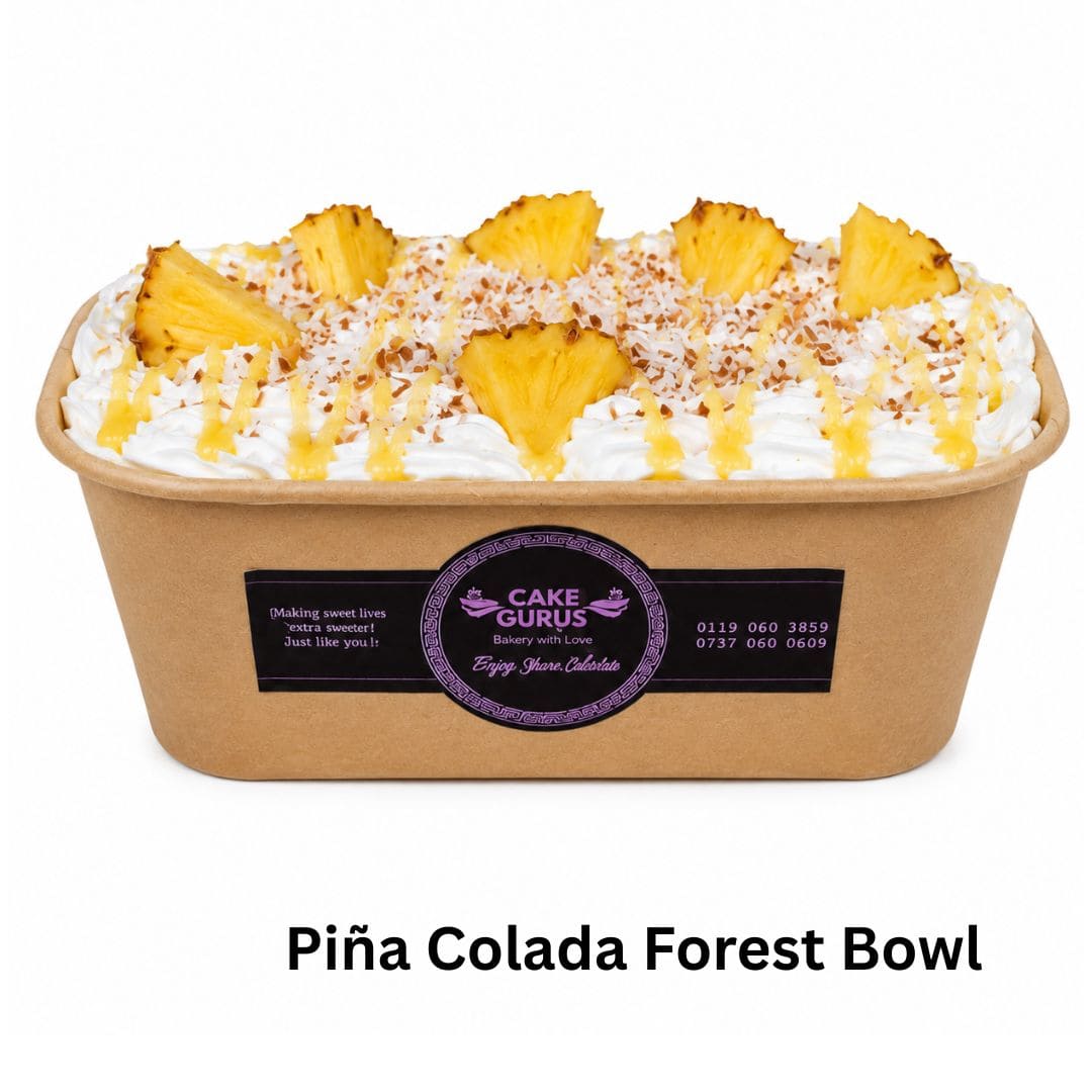 Piña Colada Forest Bowl by Cake Gurus Ruaka – pineapple, coconut and fresh cream, same-day cake delivery in Ruaka