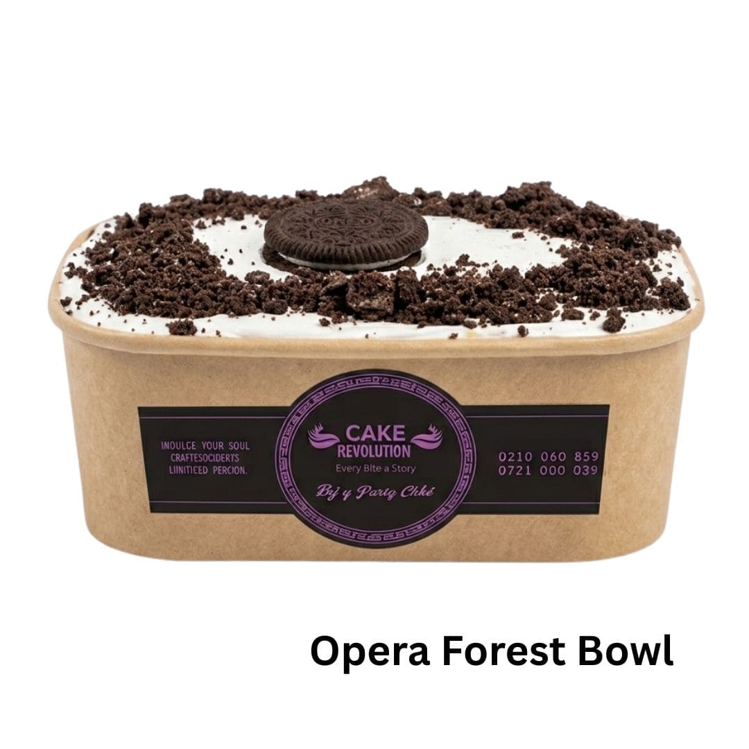 Oreo Forest Bowl by Cake Gurus Ruaka – cookies and cream, soft cake and Oreo pieces, same-day cake delivery in Ruaka