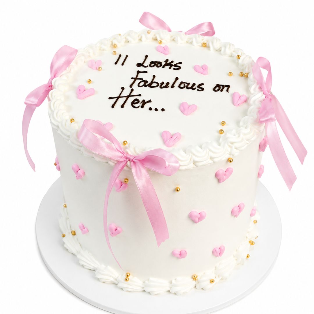2kg decorated classic vanilla birthday cake from Cake Gurus Ruaka
