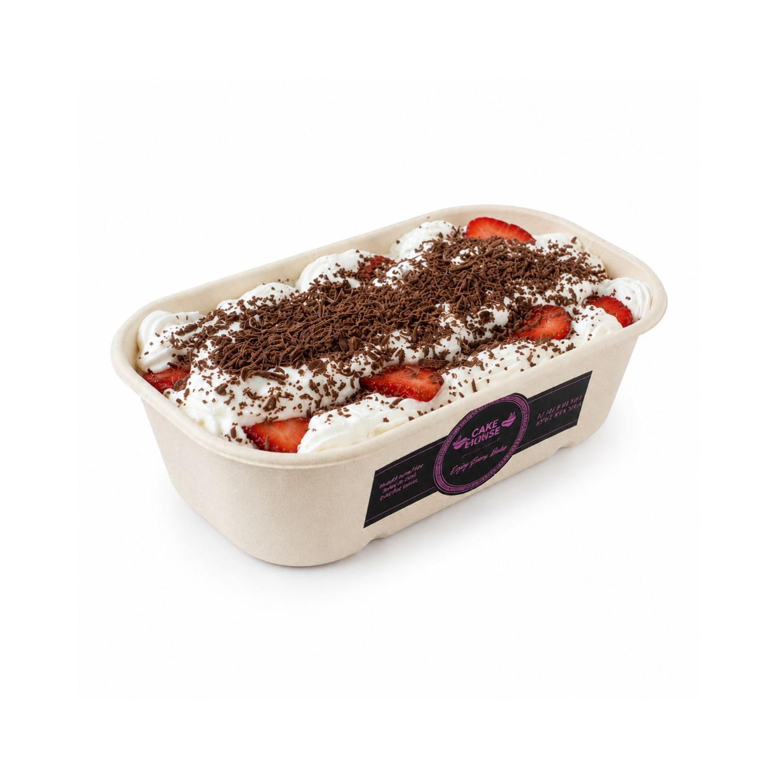 Large 1000ml Classic Black Forest cake bowl with rich chocolate layers and cherry filling by Cake Gurus, available for delivery in Ruaka