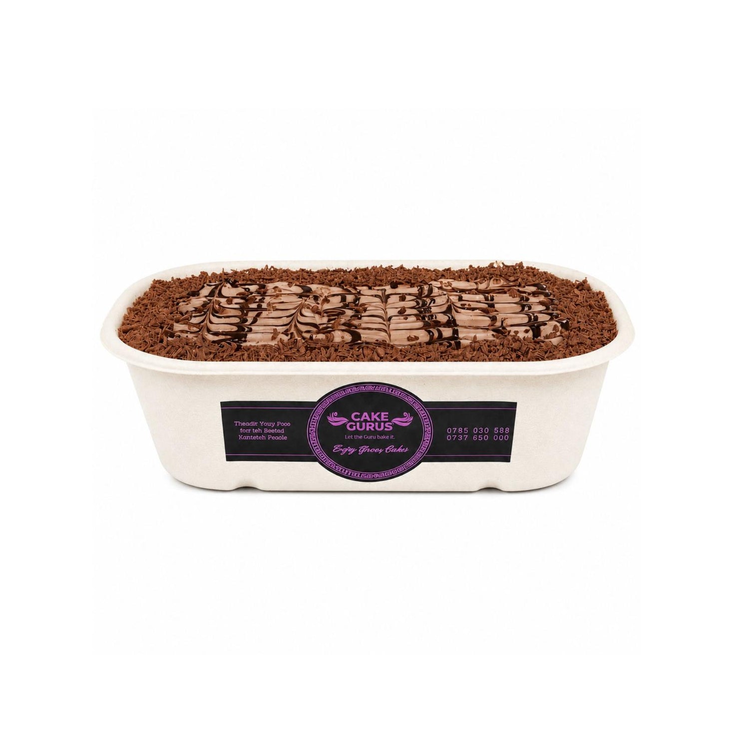 Indulgent 1000ml Forest Fudge cake bowl packed with dense chocolate layers and premium ganache, available for delivery in Nairobi