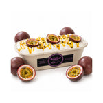 Tropical 1000ml Passion Forest cake bowl with zesty passionfruit curd, ready for delivery in Kilimani and Westlands